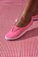 Fuschia shoes